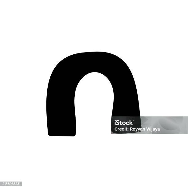 Hand Drawn Doodle Arc Shape Stock Illustration - Download Image Now ...