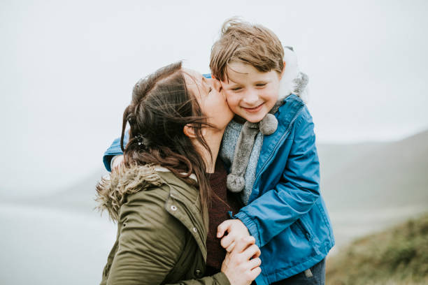 istock Happy mother and son enjoying together 2158045244
