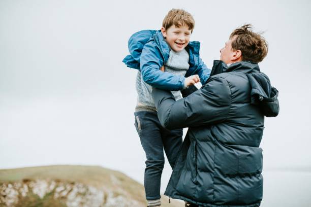 istock Happy father and son enjoying together 2158045304