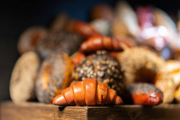istock Croissants, a popular food option around the world Bread is a versatile medium for various fillings. From meat and cheese to vegetables and spreads 2158045477