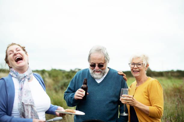 istock Cheerful seniors having a good time 2158046054