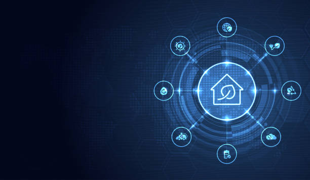 istock ECO technology or environmental technology concept modern green city and plant leaf growing inside. Eco-friendly urban lifestyle with icons over the network connection. vector design. 2158046429