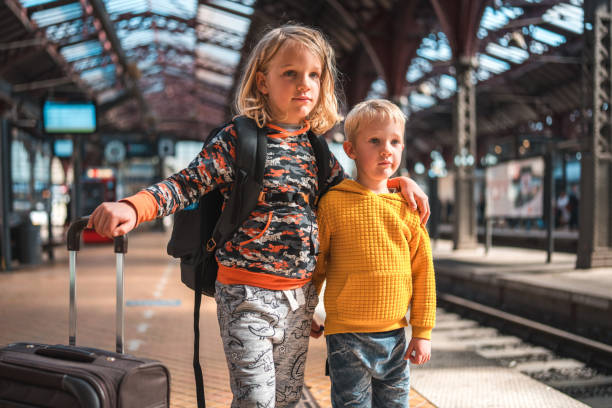 istock Young Boys at Copenhagen Train Station 2158047651