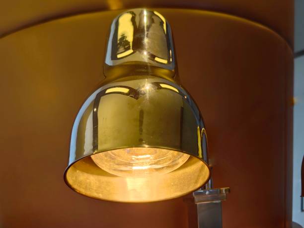 istock Night lamp on with the savety eyes light. 2158051608