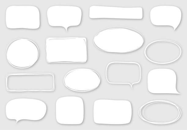 ilustraciones, imágenes clip art, dibujos animados e iconos de stock de conjunto de cuadros de texto y bocadillos - casilla de texto