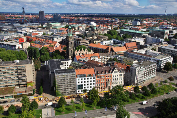 istock The view on Hanover city, Germany 2158056980