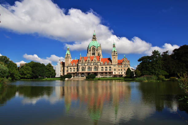 istock City hall in Hanover, Germany 2158056988