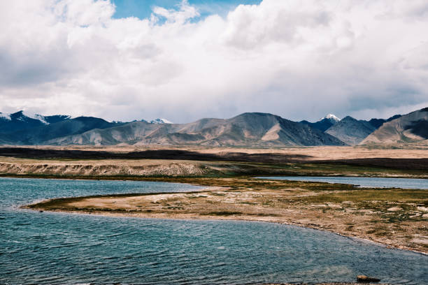 istock Jashyl-Kul mountain lakes at Arabel river, 4000 meters 2158059364