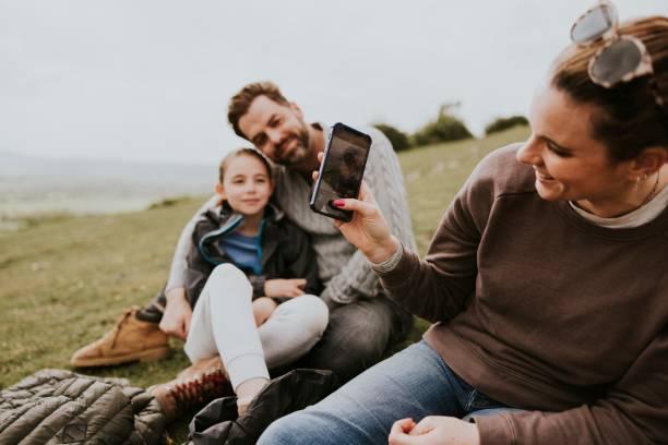 istock Happy family time, outdoor activity 2158062391