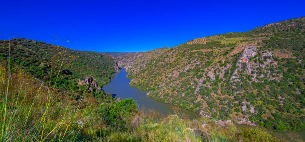 Mirador del Duero Viewpoint Walking Route, Arribes del Duero Natural Park, SPA, SAC, Biosphere Reserve, Salamanca, Castilla y León, Spain, Europe