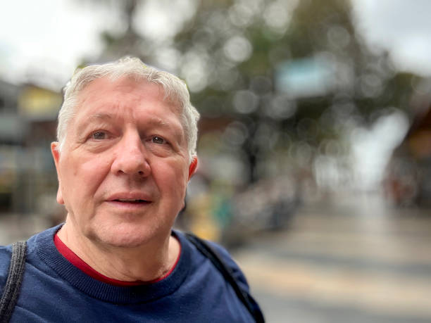 istock Senior man outdoor portrait 2158066045