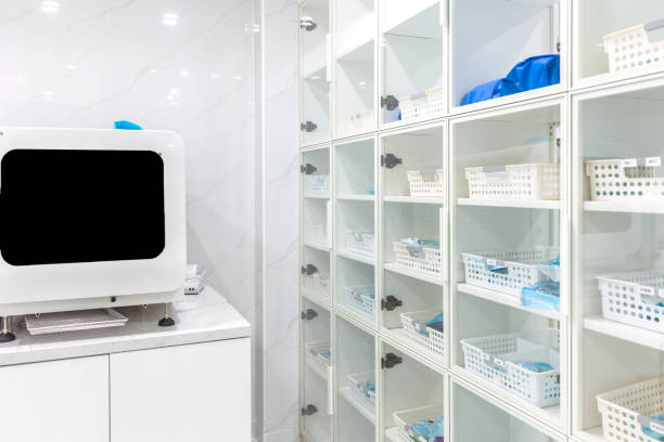 istock Disinfection supply area at the dentist's office 2158067592
