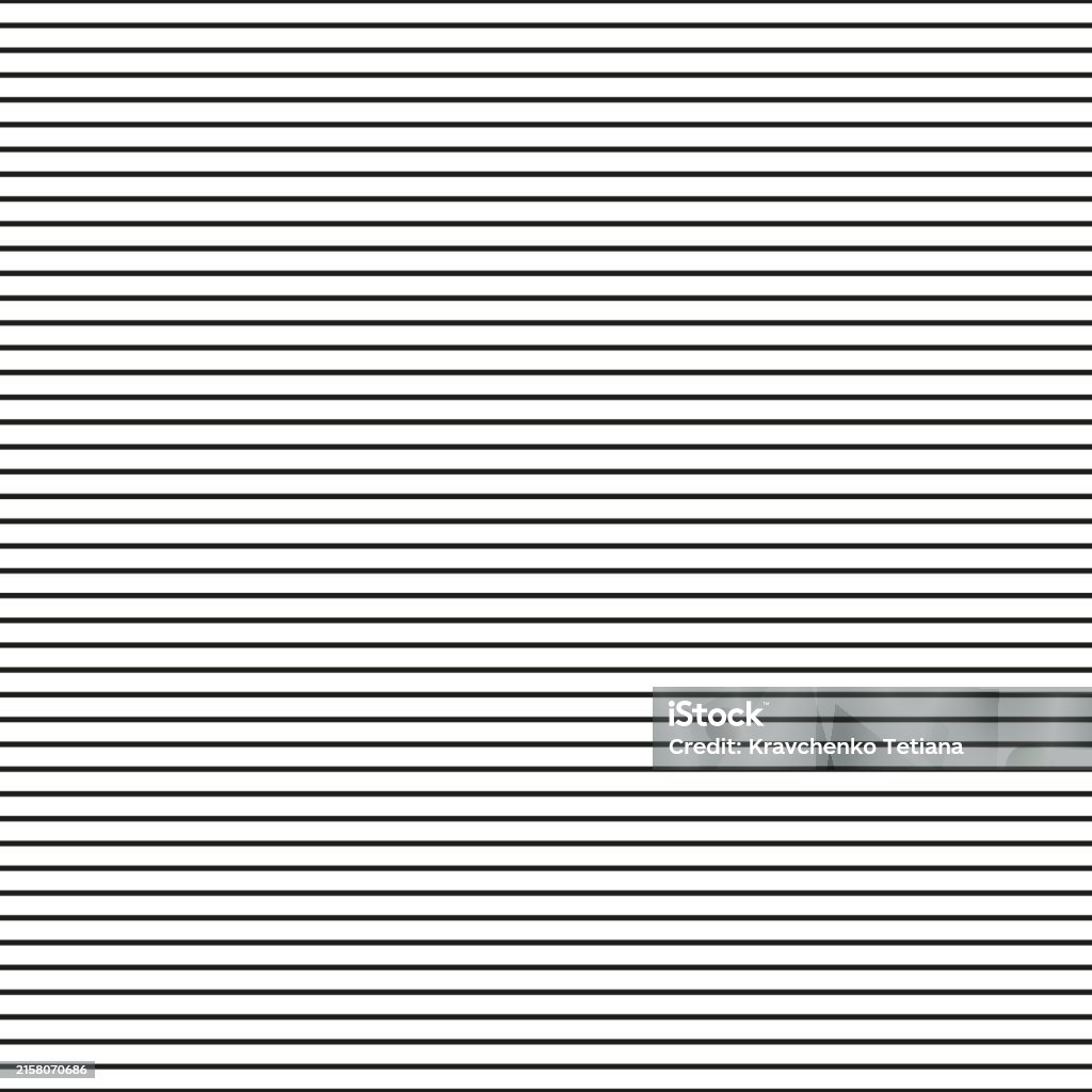 Simple Horizontal Pattern Horizontal Lines Pattern Simple Black On White Vector Minimalistic ...