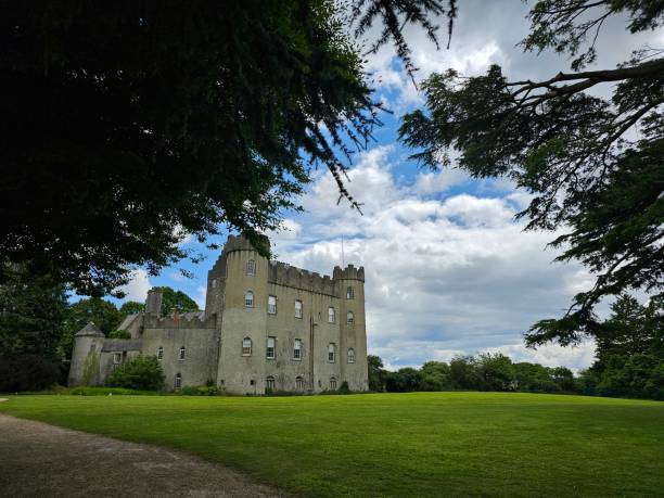 malahide, leinster, irland, june 14, 2024 Park of Malahide Castle in Irland