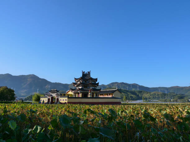 istock Panorama of ancient temple 2158077222