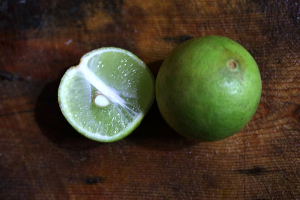 istock Photo of fresh lime slices 2158082048