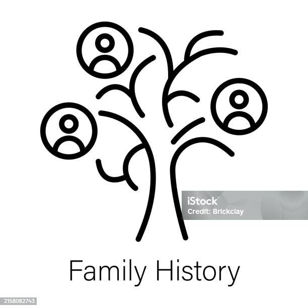 Family History Stock Illustration - Download Image Now - Family ...