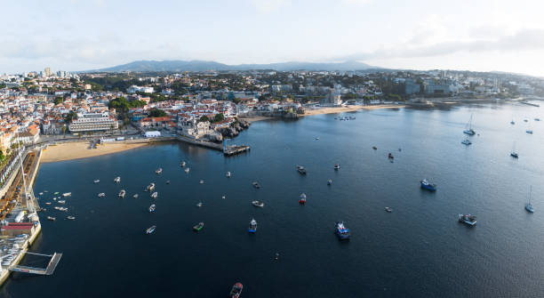 istock Cascais coast panorama aerial view 2158083461