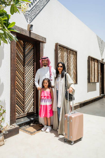 istock Young Saudi family on vacation 2158083804