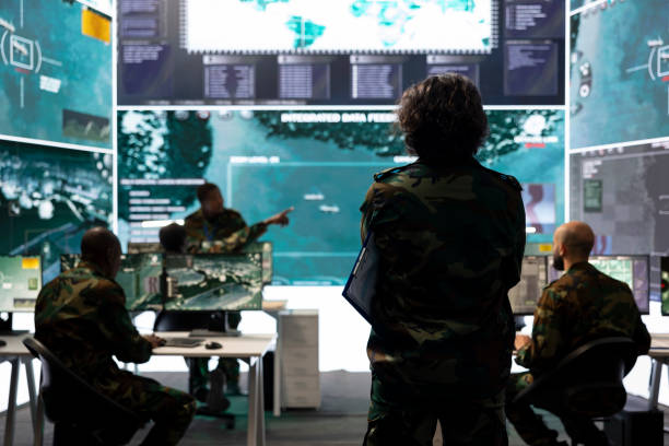 Intelligence analyst supervising and coordinating in the federal data analysis