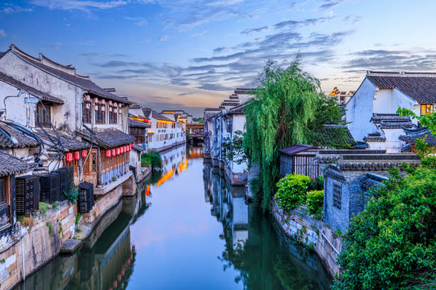 istock Ancient town architectural landscape. Traditional cultural background 2158089657