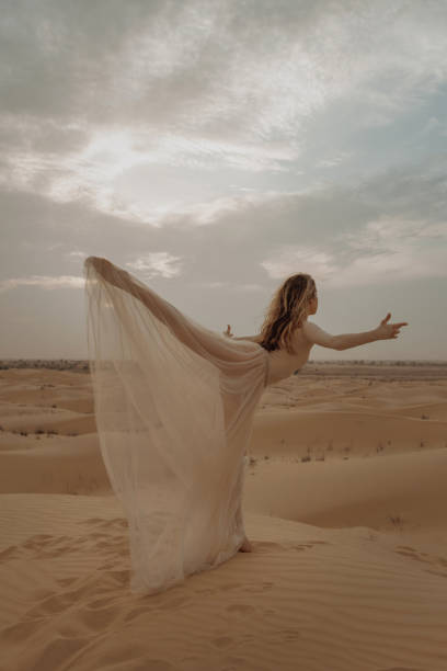 istock Dance of Elegance: Graceful Movement in the Desert 2158094522