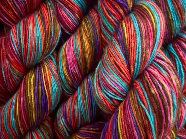 istock Colourful Skeins of Wool 2158098364