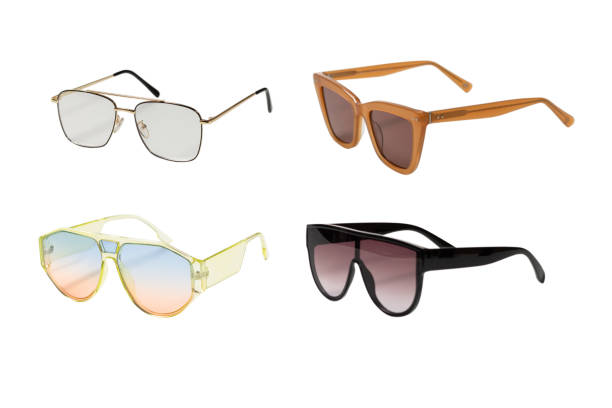istock Man cosmic green eyeglasses isolated. 2158098567