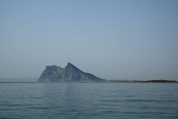 View of Gibralter from the sea