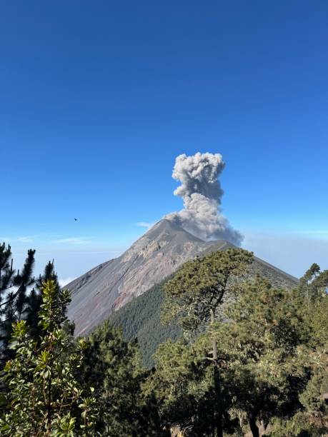 istock Volcano Fuego Erupting 2158100588