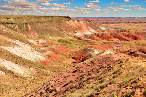 istock Barren Hostile Landscape Painted Desert Northern Arizona 2158103456