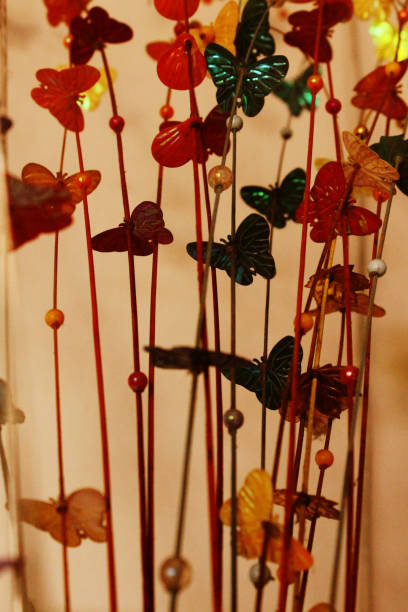 closeup butterfly accessory for interior decor