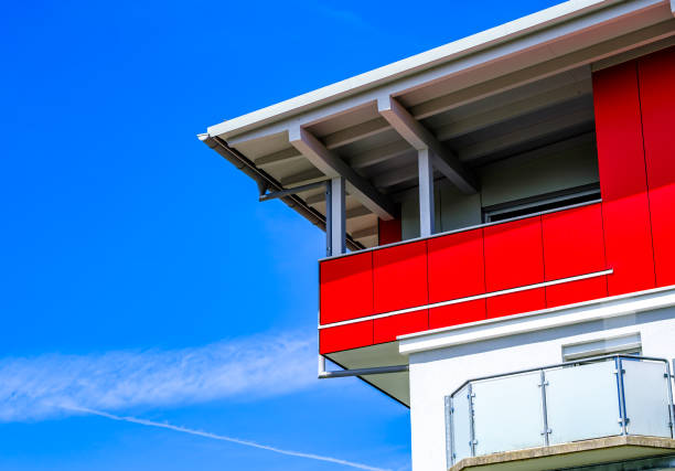 istock typical facade of an apartment house 2158117410