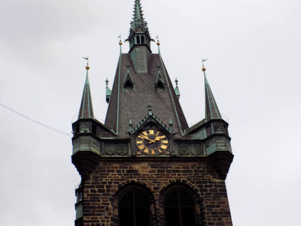 Photos taken throughout the city of Prague including landmarks and regular streets.