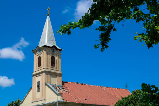 istock Catholic church in Backa Palanka, Vojvodina 2158118521