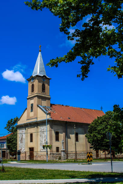 istock Catholic church in Backa Palanka, Serbia 2158118568