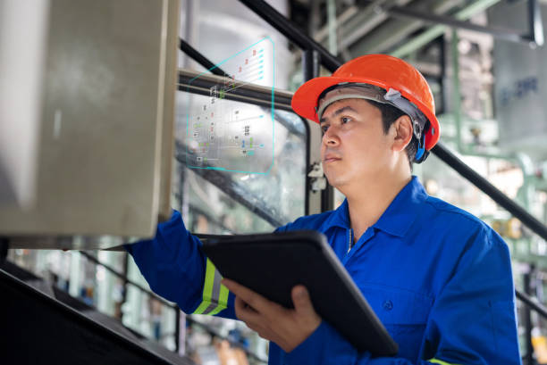 Free Stock Photo of Quality control engineer monitoring and checking ...