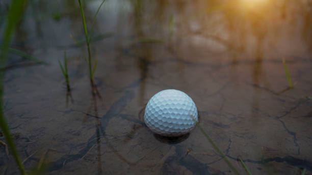 istock Golf balls are in danger from water. 2158123830