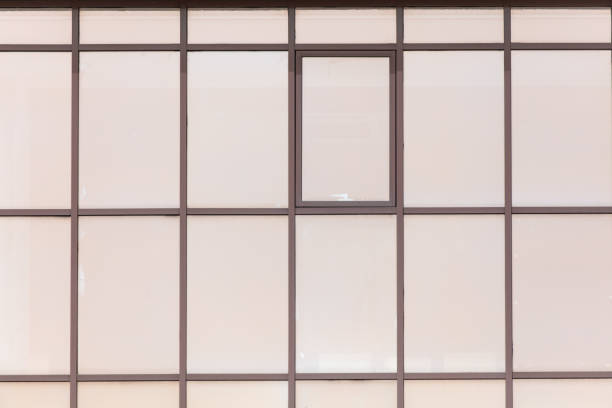 istock Glass windows of the building as a background. Texture 2158126565