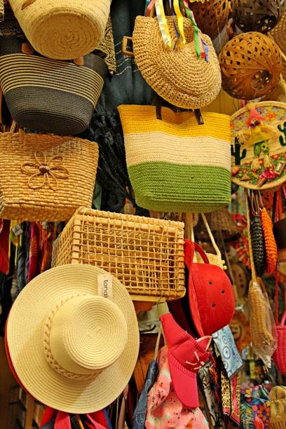 istock Handmade articles for sales at Aracaju public market 2158127771
