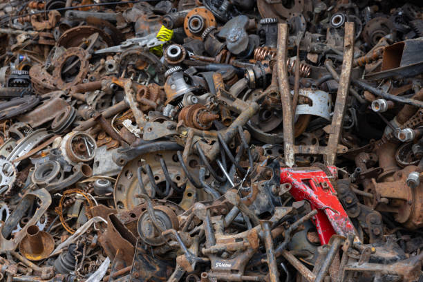 istock A pile of junk with a red tool on top 2158128493