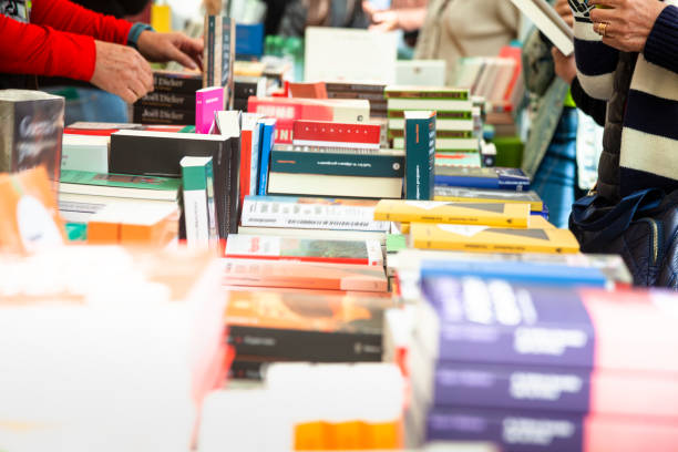 istock Street bookstore-Saint George Day 2158132215