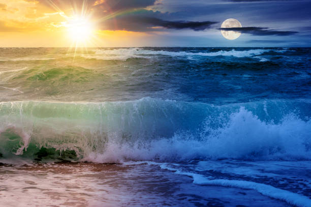 istock stormy seascape at summer solstice 2158134650
