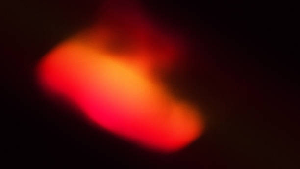 istock Abstract Organic Color Gradient on Grainy Noise Black Background 2158136393
