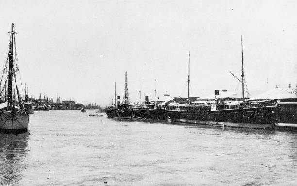 istock Antique photograph of Philippines during the Spanish American War 2158136607
