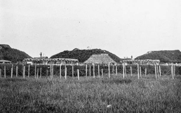 istock Antique photograph of Philippines during the Spanish American War 2158140194