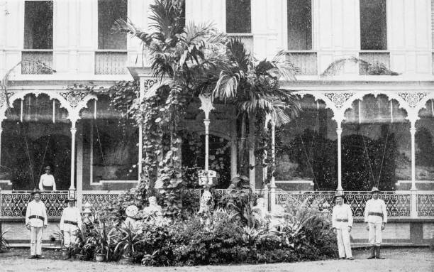 istock Antique photograph of Philippines during the Spanish American War 2158140864