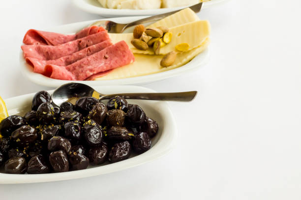 Fresh arabic cheese with Rosemary, Nigella, Kalindzhi, Sumy, Garam Masala on white background