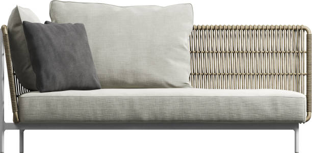 istock Top view of sofa with cushions 2158146962