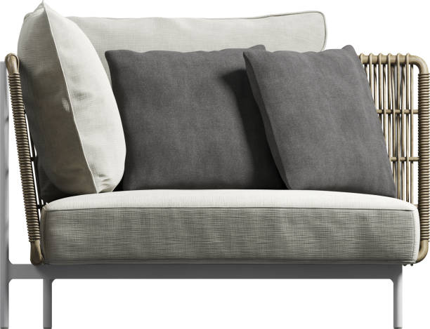 istock Top view of sofa with cushions 2158147061